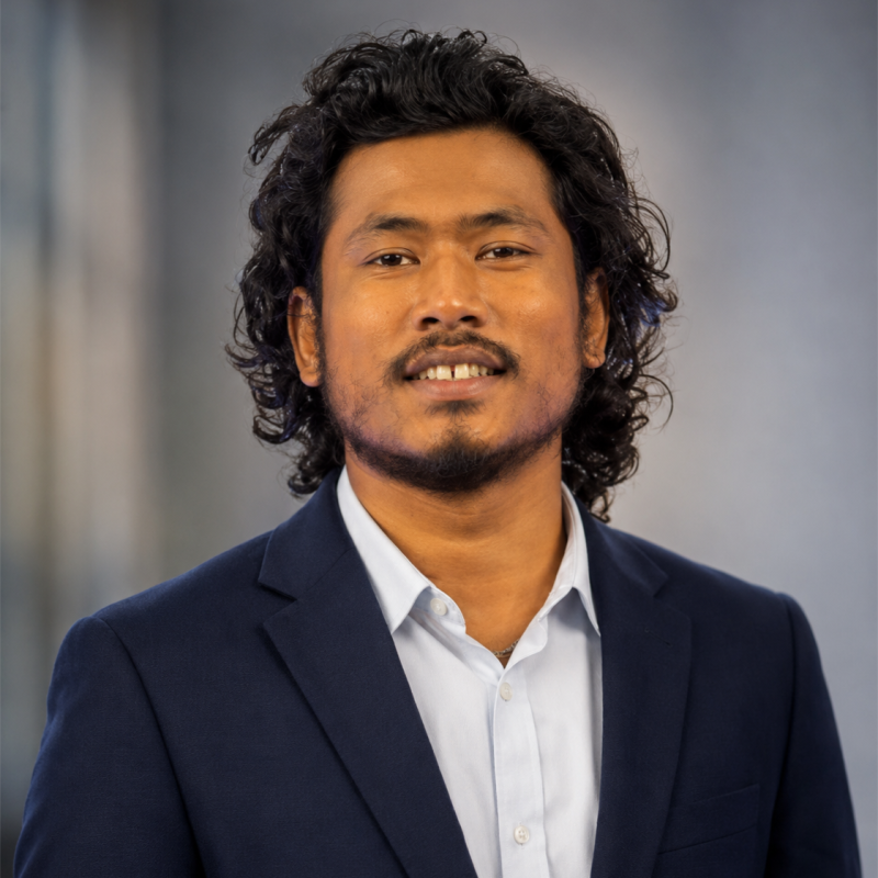 Professional portrait of Bishowdip Thapa